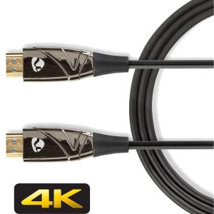 4K HDMI > HDMI Optische kabel 100m zwart max. 4K/60Hz met High Speed Ethernet