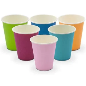 Papieren Drinkbekers 180 mL - Diverse Kleuren