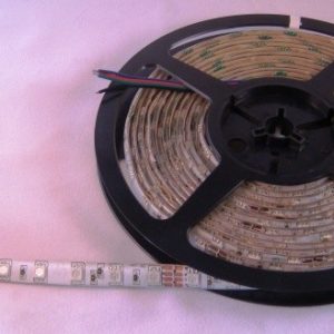 RF-LED RGB Led plakstrip 60 Led’s/m 24V IP-65 waterdicht per 5m rol