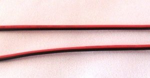 RF-LED 2 polige aansluitkabel met male en female steker en contra steker