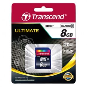 8 GB hoge capaciteit SDHC geheugenkaart klasse 10