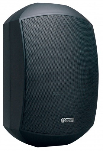 Apart Mask-6 waterdichte 2-weg opbouw speaker met 6,5″ woofer + 1″ hoog driver zwart NIET MEER LEVERBAAR