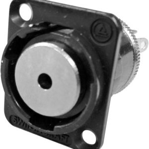 Switchcraft 3,5 mm stereo chass. deel soldeer zwart type EH35MMSSCB