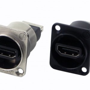 Switchcraft HDMI female >HDMI female chass. deel zwart type EHHDMI2B