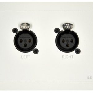 Cloud BE-1W gebalanceerde lijn ingangsmodule Cat-5 voor DCM-1 zone mixer wit