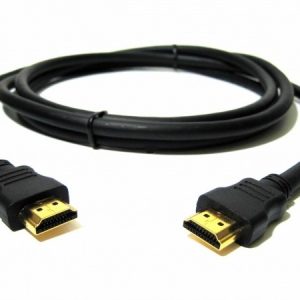 HDMI kabel 2m male > male verguld type 1.4 met Ethernet en 3D support