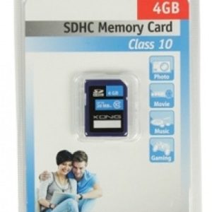 4 GB hoge capaciteit SDHC geheugenkaart klasse 10