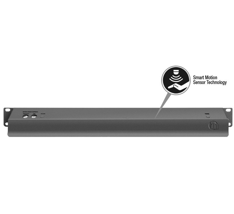 19″ 1HE LED racklight met smart beweging sensor en meer kleuren LED