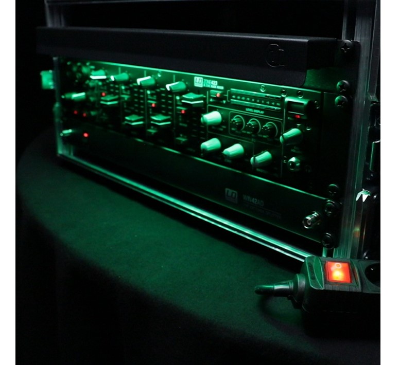 19″ 1HE LED racklight met smart beweging sensor en meer kleuren LED - Afbeelding 4