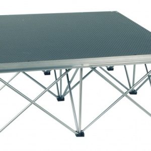 Flexi Stage podium deel 1 x 1 m met anti slip toplaag