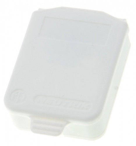 Neutrik SCDX-9 afdekkap IP42 t.b.v. “D” chassis delen Wit - Afbeelding 2