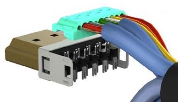 Bosscom losse HDMI pers steker LET OP moet met de Bosscom perstang gemonteerd worden! MINIMALE AFNAME 25 STUKS - Afbeelding 4
