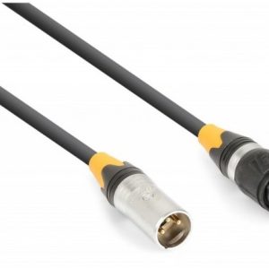 PD Connex DMX kabel 3p IP-65 XLR male > 3p XLR female 6m
