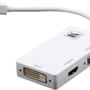 Kramer ADC-MDP/M1 mini displaypoort > DVI, HDMI of VGA adapter kabel