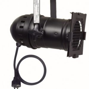 Par 46 Can Black incl E27 socket& Siliconcable with Plug