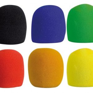 Windkap set van 6 stuks voor microfoon