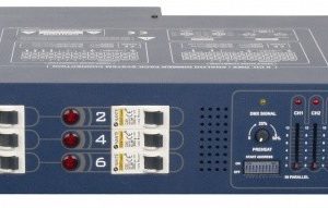 D-Pack 6 Classic 6x 10A dimmer DMX & 0-10