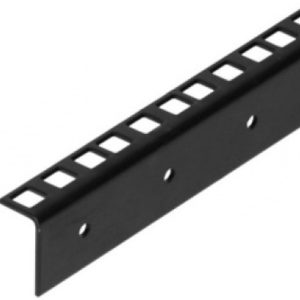 8HE rackprofiel 2mm staal zwart per strip