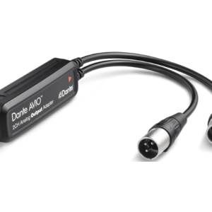 Dante AVIO analoge uitgang 0 x 2