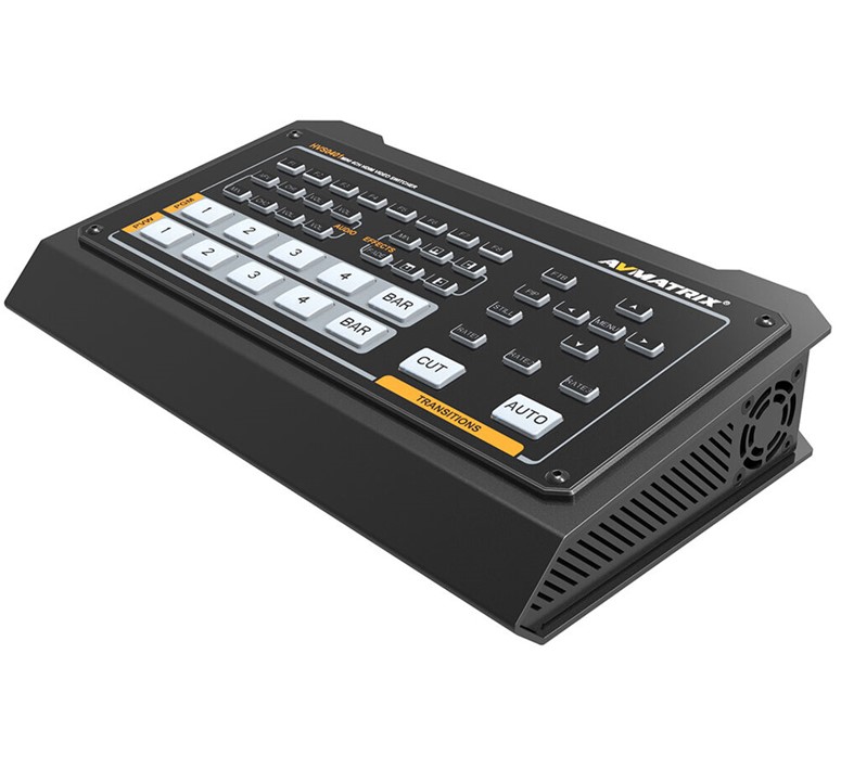 AV Matrix HVS0401 4 kanaals HDMI mini live video mixer/streamer NIET MEER LEVERBAAR ZIE RSHVS0402U - Afbeelding 3