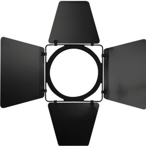 Barndoor voor Parcan 56 zwarte vierbladige aluminium barndoor