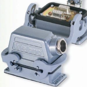 Wiel 16p kabeldeel zij invoer met klem en trompet wartel