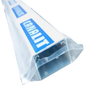 Canalit M5 kabelgoot wit 60 x 40mm prijs per meter