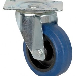 Showgear blue wheel swivel 100mm