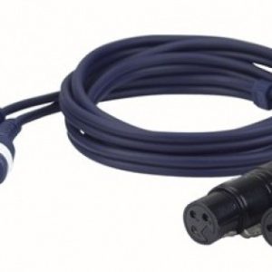 2x XLR female > 2x jack 6,3mm 3m