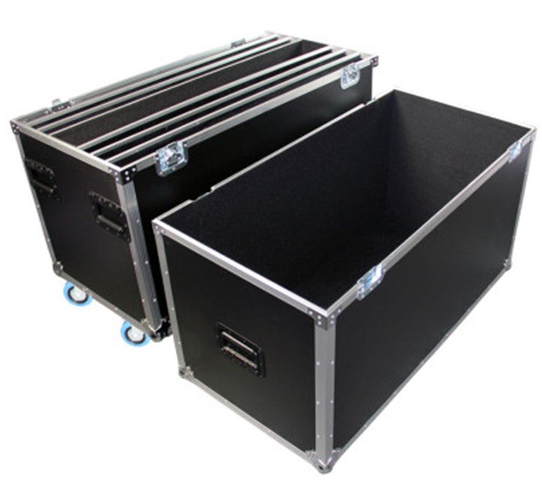 Flexi Stage flightcase voor 6x FX1010 inclusief poten