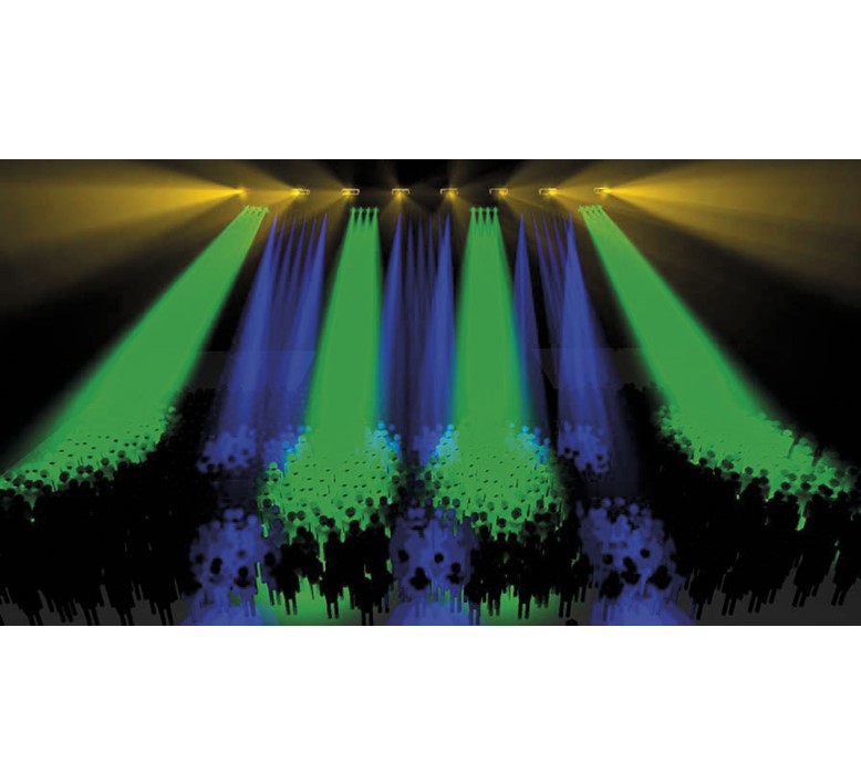 Losse IR afstandsbediening voor Showtec Quick DMX rack 1024 DMX kanalen met 18 presets - Afbeelding 6