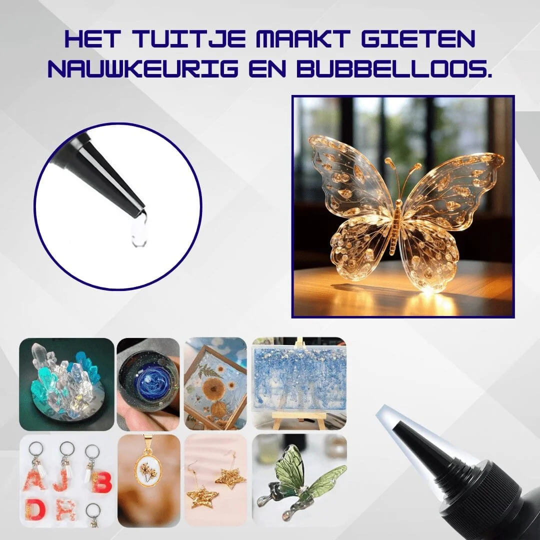 Lukana UV Resin Epoxy Giethars – 250gr – Transparant - Afbeelding 6