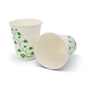 Medicom Biodegradable Papieren Drinkbeker Green for You 180 mL