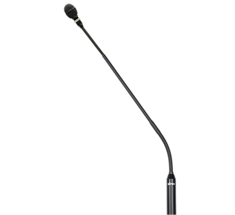 Mipro MM-205L zwanenhals microfoon met LED ring en 4p XLR male t.b.v. BC-100T/XLR II tafelvoet 500mm