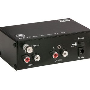 PRE-101 RIAA voorversterker t.b.v. draaitafel