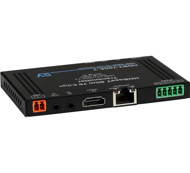 SY SY-HDBT70-SLIM-EDGE-R HDBT > HDMI ontvanger met RS-232 tot 70m met PoC (Power over Cable) - Afbeelding 6