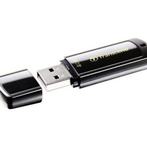 Transcend JetFlash 350 USB stick 4 GB USB 2.0 zwart