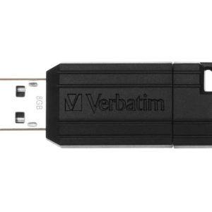 Verbatim 8GB USB stick USB-2.0 type-A aansluiting leessnelheid 10 MB/s, schrijfsnelheid 4 MB/s