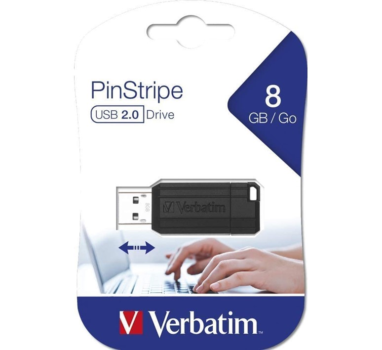 Verbatim 8GB USB stick USB-2.0 type-A aansluiting leessnelheid 10 MB/s, schrijfsnelheid 4 MB/s - Afbeelding 8