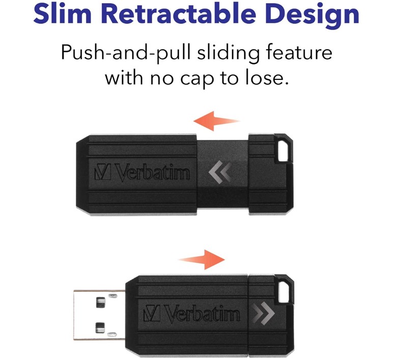 Verbatim 8GB USB stick USB-2.0 type-A aansluiting leessnelheid 10 MB/s, schrijfsnelheid 4 MB/s - Afbeelding 6